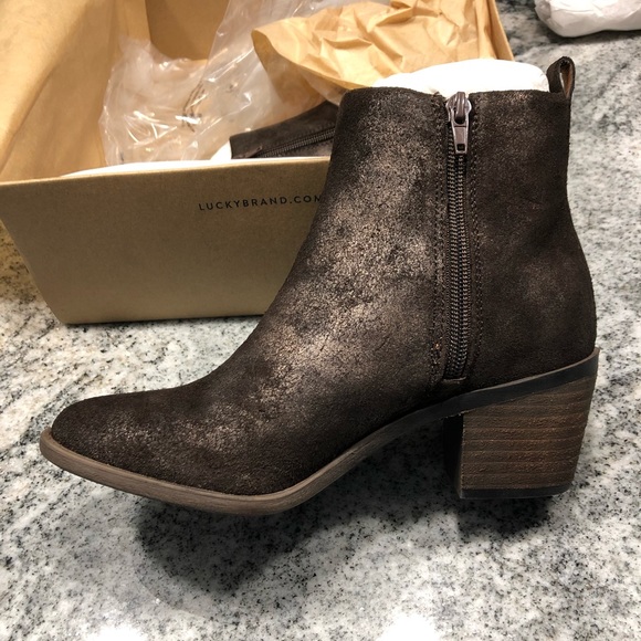 LUCKY🍀BRAND ankle booties 6M NEW!! - Picture 1 of 7